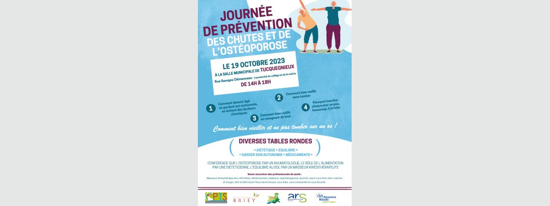 Journée de prévention des chutes et de l'ostéoporose