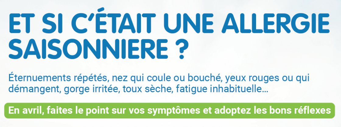 Et si c'était une allergie saisonnière ?